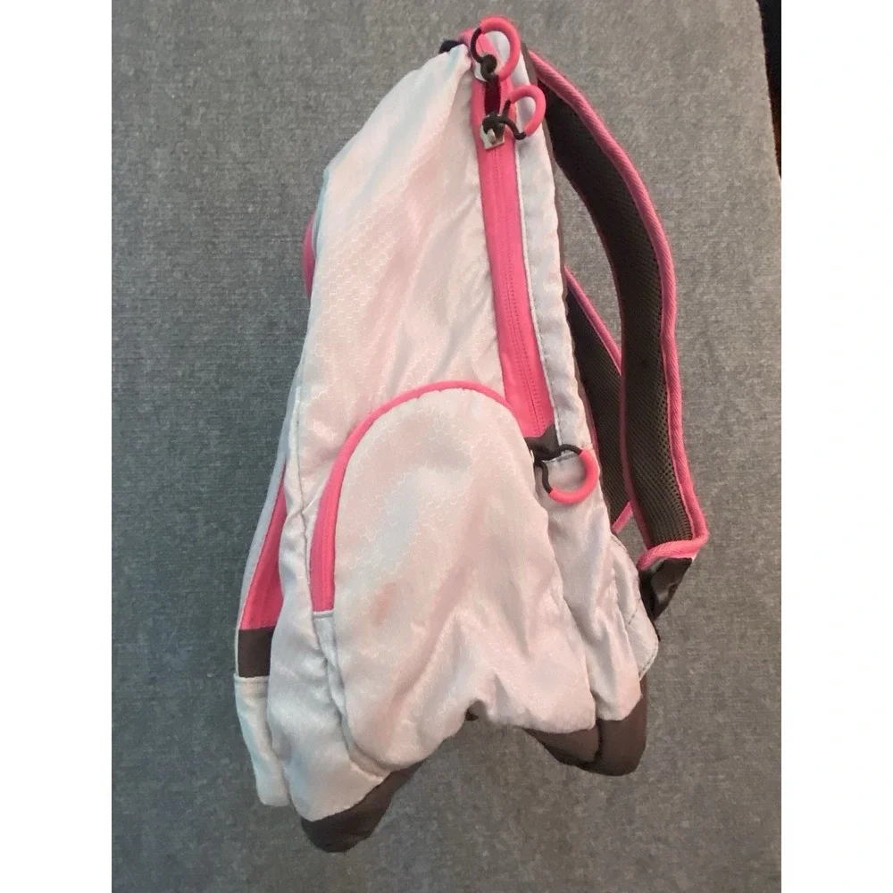 Embark Jartop Elite Backpack Gray Pink Laptop School